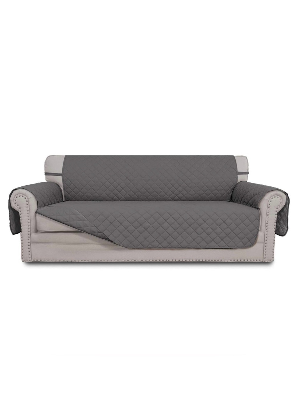 Easy-Going Reversible Couch Cover for 3 Cushion Couch Sofa Cover for Dogs Water